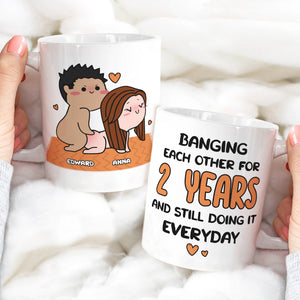 Banging Each Other For Years And Still Doing It Everyday - Personalized Couple Coffee Mug - Gift For Couple - Coffee Mug - GoDuckee