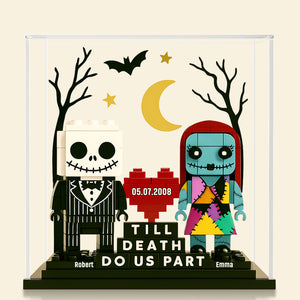 Horror Couple Plaque - Personalized Gifts For Couple 05nati290525 - Shaped Plaques - GoDuckee