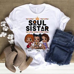 Soul Sisters 03ACDT100823HH Personalized Shirt, Gifts For Sister - Shirts - GoDuckee