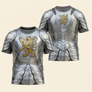 Royal Knight Armor Shirt - Personalized Gifts 01huti030626