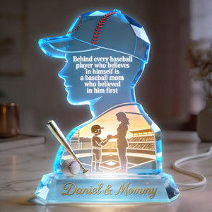 Proud Baseball Mom Light Box Personalized Gifts For Mom 02PGTI090426 - Light Box - GoDuckee