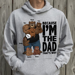 Because I'm The Dad Personalized Shirt, Gift For Father's Day - Shirts - GoDuckee