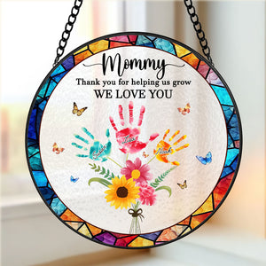 Personalized Gifts For Mom Stained Glass 05xqti210325 - Ornament - GoDuckee