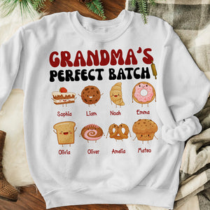 Grandma's Perfect Batch, Personalized Shirt, Gifts For Grandma - Shirts - GoDuckee