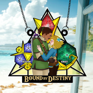 Personalized Gifts For Couple Suncatcher Ornament 03ohti110225hg - Ornament - GoDuckee