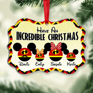 Christmas Gifts For Family 02OHDT271023 Personalized Medallion Ornament - Ornament - GoDuckee