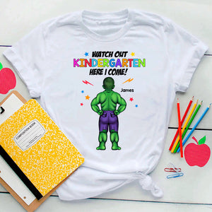 Watch Out, Here I Come, Gift For Kids, Personalized Shirt, Back To School Kids Shirt 05NATI280623TM - Shirts - GoDuckee