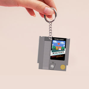 Romantic Couple, Love You For A Thousand Years, Personalized Keychain, Gifts For Couple, 05qhhn170723 - Keychains - GoDuckee