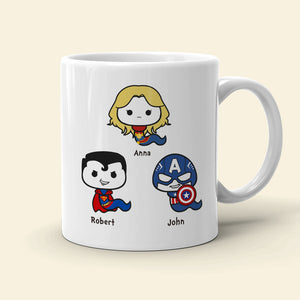 We're Awesome Sperm Dad Gift Mug 01QHLI060523TM White Mug - Coffee Mug - GoDuckee