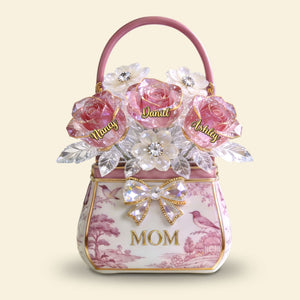 Mom Flower Basket Acrylic Plaque - Personalized Gifts For Mom 01PGTI310326 - Shaped Plaques - GoDuckee