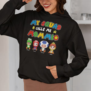Personalized Gifts For Mother Shirt My Squad Calls Me Mommio 051HUTI240423 - Shirts - GoDuckee