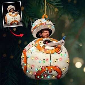 Gift For Movie Fans, Personalized Acrylic Ornament, Custom Image Ornament, Christmas Gift 04HUTI221123 - Ornament - GoDuckee