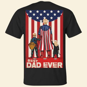 Personalized Gifts For Dad Shirt Best Dad Ever 021toti120425hg - Shirts - GoDuckee