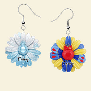 Cartoon Flower Earrings - Personalized Gifts For Movie Lovers 04ohti130625 - Earrings - GoDuckee
