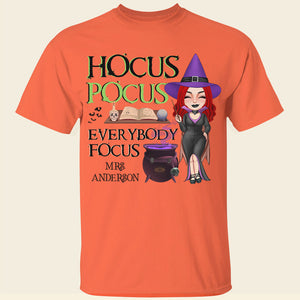 Gifts For Witchy Teacher 01ACDT060923HH Personalized Shirt - Shirts - GoDuckee