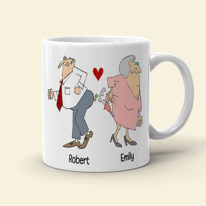 Fart Together Stay Together Personalized Couple Mug, Gift For Funny Couple - Coffee Mug - GoDuckee