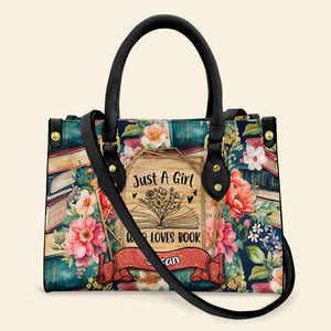 Personalized Gifts For Book Lover Leather Bag 02HUTI030824 - Leather Bag - GoDuckee