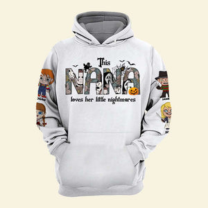 This Family Love Her Little Nightmares, Gift For Family, Personalized 3D AOP Shirt, Horror Characters Kids Shirt, Halloween Gift 03NATI210823HA - AOP Products - GoDuckee