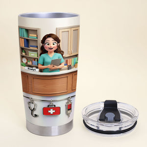 Nurse Life 20oz Tumbler - Personalized Gift For Nurses 04KITI311225 - Tumbler Cup - GoDuckee