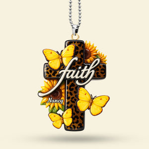 God Jesus Car Ornament - Personalized Gifts For Christians 04huti261125 - Ornament - GoDuckee