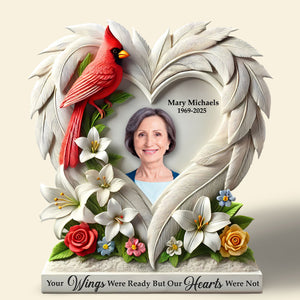 Memorial Heaven Plaque - Custom Photo Gifts 011huti170425 - Shaped Plaques - GoDuckee