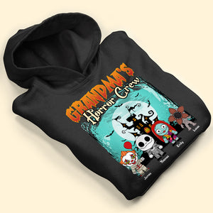 Family's Horror Crew, Gift For Family, Personalized Shirt, Horror Chacacters Shirt, Halloween Gift 02NATI210723HA - Shirts - GoDuckee