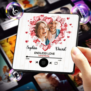 Custom Music & Photo Gifts For Couple Fridge Magnet 03kati301224 - Fridge Magnet - GoDuckee