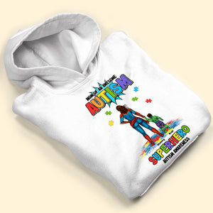Personalized Gifts For Superhero Autism Mom Shirt 01huti050325pa - Shirts - GoDuckee