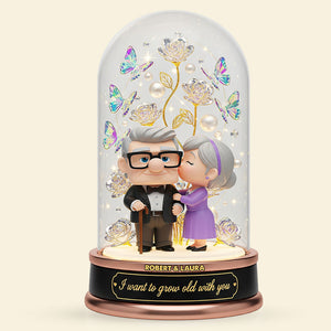 Old Couple Plaque - Personalized Gifts For Couple 02nati100625 - Shaped Plaques - GoDuckee