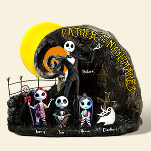Personalized Gifts For Dad Plaque Father Of Nightmares 03ohti120425 - Shaped Plaques - GoDuckee