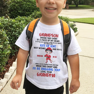 I'll Be Hugging You, Personalized Shirt, Gifts For Kid - Shirts - GoDuckee