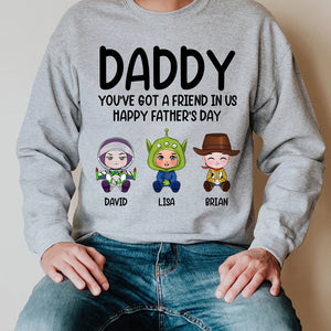 Happy Father's Day Gift 05HUDT080523TM Personalized Family Kids T-shirt, Hoodie, Sweatshirt - Shirts - GoDuckee