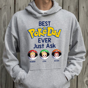 Best Dad Ever, Gift For Dad, Personalized Shirt, Kids Game Shirt 04ACDT240523HH - Shirts - GoDuckee