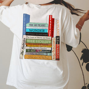 Name Book , Personalized Shirts, Gifts For Book Lover - Shirts - GoDuckee