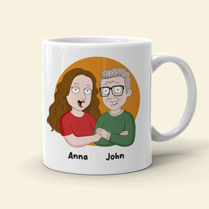 I Get That From You Personalized Funny Dad Coffee Mug 02DNLI100523HH - Coffee Mug - GoDuckee