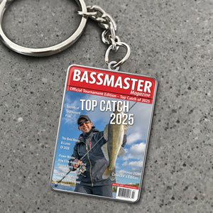 Custom Photo Fishing Lover Keychain - Personalized Gifts For Fishing Lover Keychain 01HYTI061125 - Keychains - GoDuckee