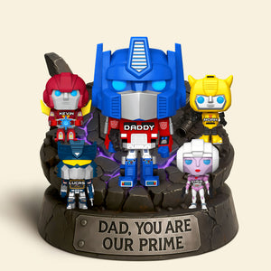 Robot Dad Plaque - Personalized Gifts For Dad 04nati140525 - Shaped Plaques - GoDuckee