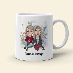 You're My Love, Personalized White Mug, Couple Anniversary, Gift For Couple - Coffee Mug - GoDuckee