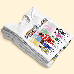 Mighty Morphin Power Father, Personalized Shirt, Gift For Family, 07huti050623hh - GRER2005 - Shirts - GoDuckee