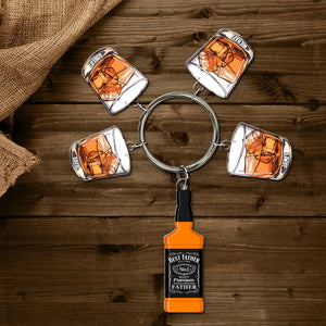Personalized Gifts For Dad Tag Keychain 01OHDC010624 - Keychains - GoDuckee