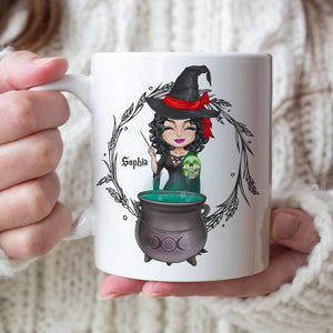 Piss Me Off, Gift For Witch Lover, Personalized Mug, Witch Girl Mug, Halloween Gift 01NATI100723HH - Coffee Mug - GoDuckee