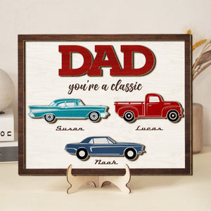 Personalized Gifts For Dad Wood Sign 01QHTI040424 Father's Day - Wood Signs - GoDuckee