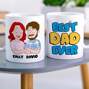 Father's Day Personalized Mug 07HUDT030523HH - Coffee Mug - GoDuckee