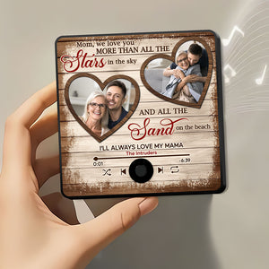 Custom Music & Photo Gifts For Mom Fridge Magnet 07xqti271224 - Fridge Magnet - GoDuckee