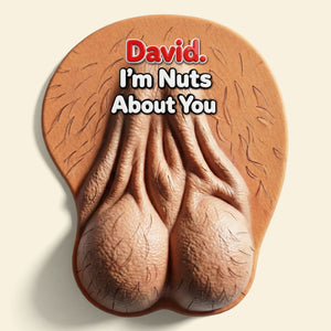 Spicy Humor Couple 3D Mouse Pad - Personalized Gift For Couples 01HUTI271225 - Mouse Pads - GoDuckee