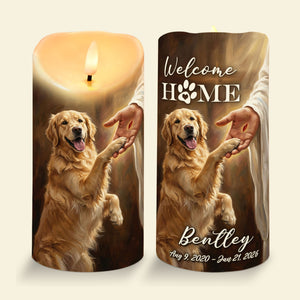 Heaven Dog LED Candle - Custom Photo Gifts For Dog Lovers 03qhti270326 - Led Candle - GoDuckee