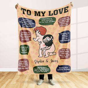 Personalized Gifts For Couple Blanket 04OHDC220624HH - Blanket - GoDuckee