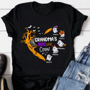 Family's Bootiful Crew, Gift For Kids, Personalized Shirt, Boo Crew Kids Shirt, Halloween Gift - Shirts - GoDuckee