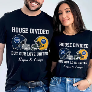 Personalized Gifts For American Football-loving Couple Shirt 04huti041224 - Shirts - GoDuckee