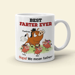 Dad Your Farts Stink Personalized Coffee Mug 05DNTI060623 - Coffee Mug - GoDuckee